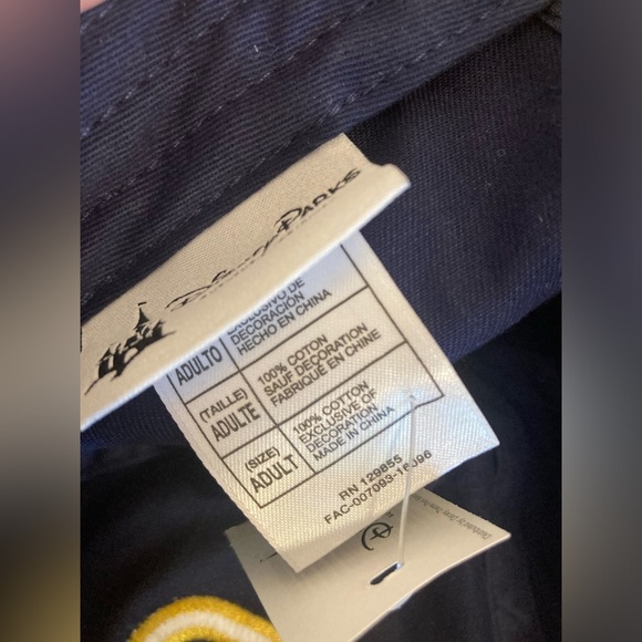 Disney Parks Vintage 1928 Collection Gold Mickey Embroidered Adult Baseball Cap - Picture 6 of 7